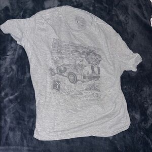 Gray Graphic Men's T-Shirt